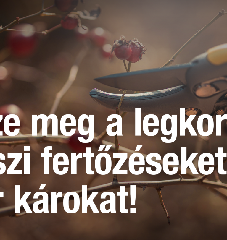 Előzze meg a legkorábbi tavaszi fertőzéseket és rovar károkat!